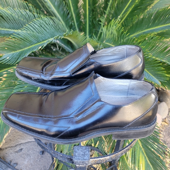 Stacy Adams Black Leather Loafers - Men's Size 11 - Picture 5 of 9